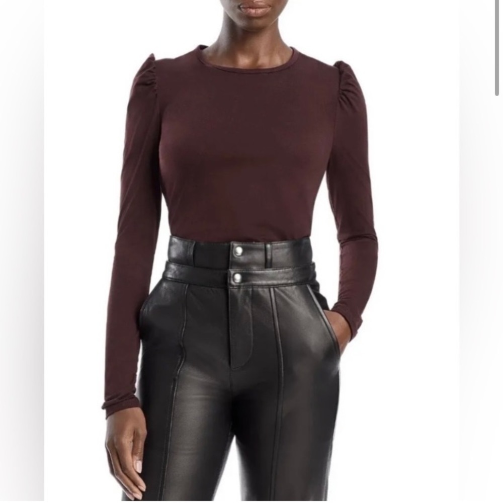 Rebecca Taylor ruched top, size Small